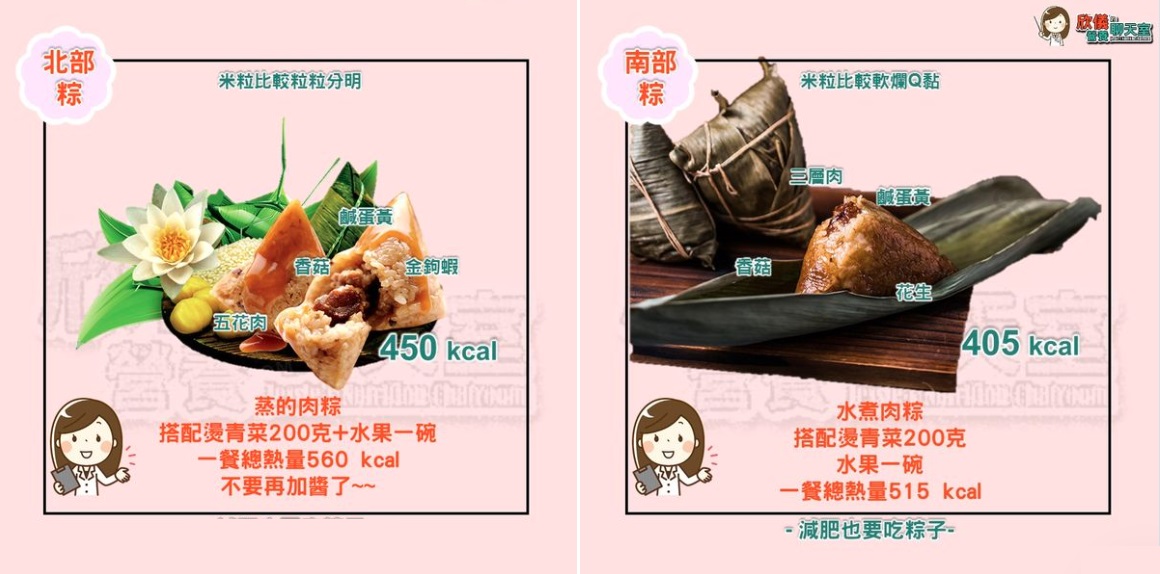 南、北部粽哪種熱量高？營養師教你高血脂少吃蛋黃、肥肉